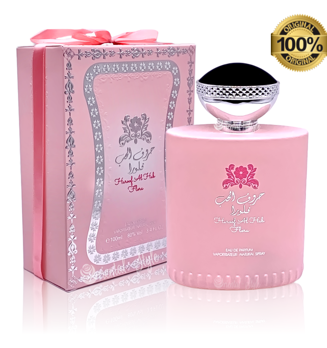 Ard Al Zaafaran Huroof Al Hub Flora eau de parfum spray For Women 3.4 oz