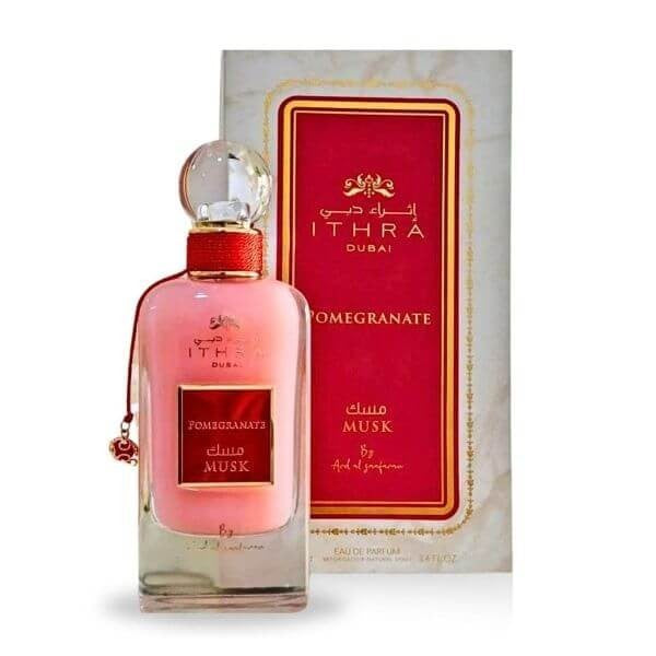 Ard Al Zaafaran Ithra Dubai Musk Pomegranate for Unisex 3.4 oz