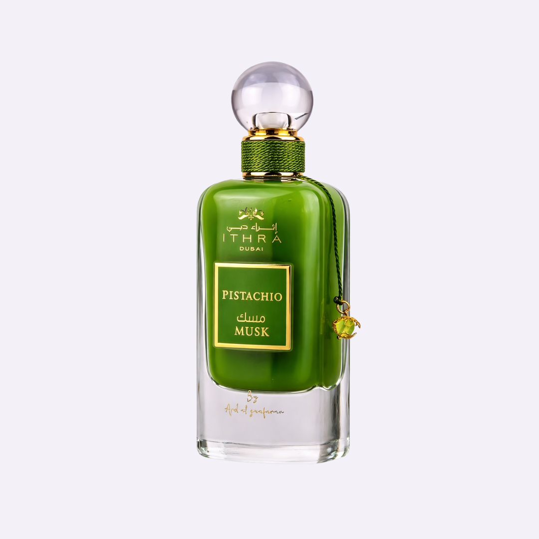 Ard Al Zaafaran Ithra Dubai Pistachio Musk for Unisex EDP Spray, 3.4 Oz