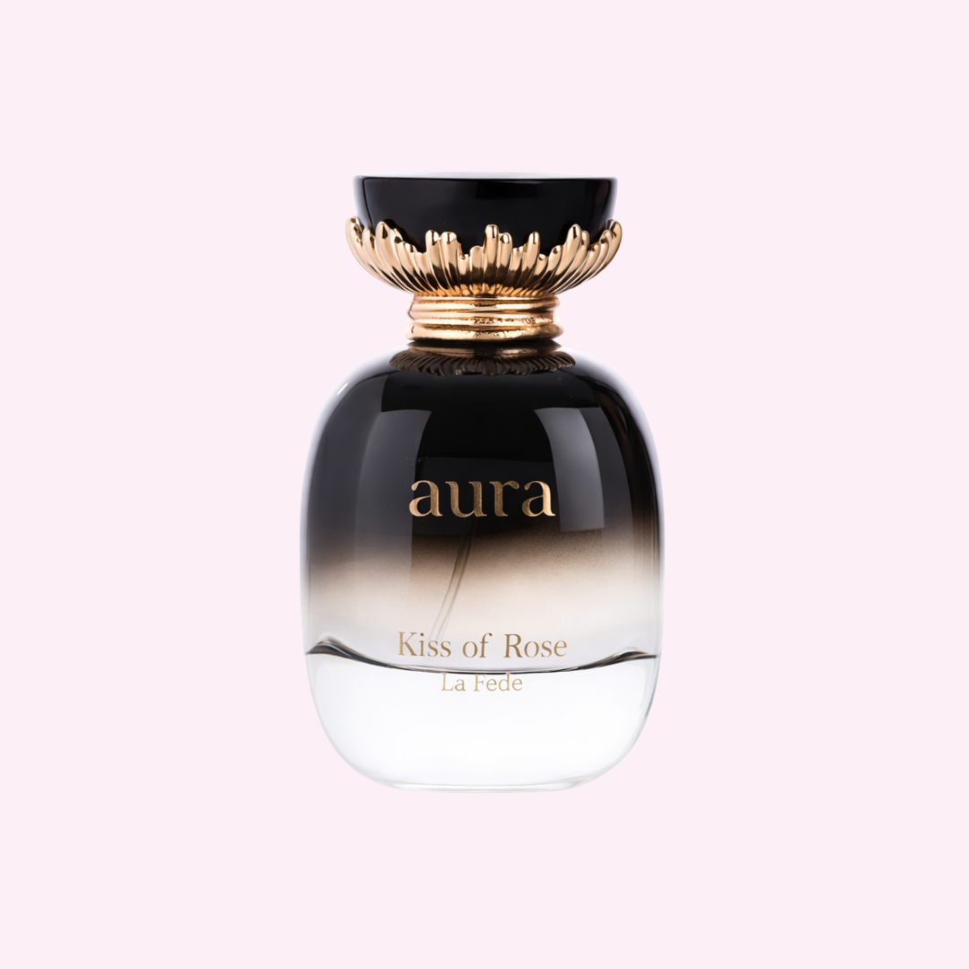 Khadlaj Aura Kiss Of Rose La Fede Perfume For Women 3.4 oz