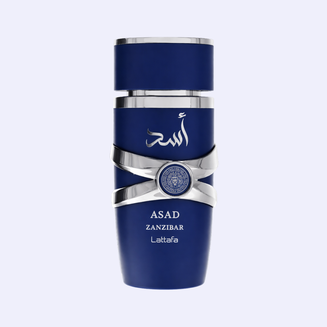 Lattafa Asad Zanzibar Eau De Parfum Spray By Lattafa for Men 3.4 oz