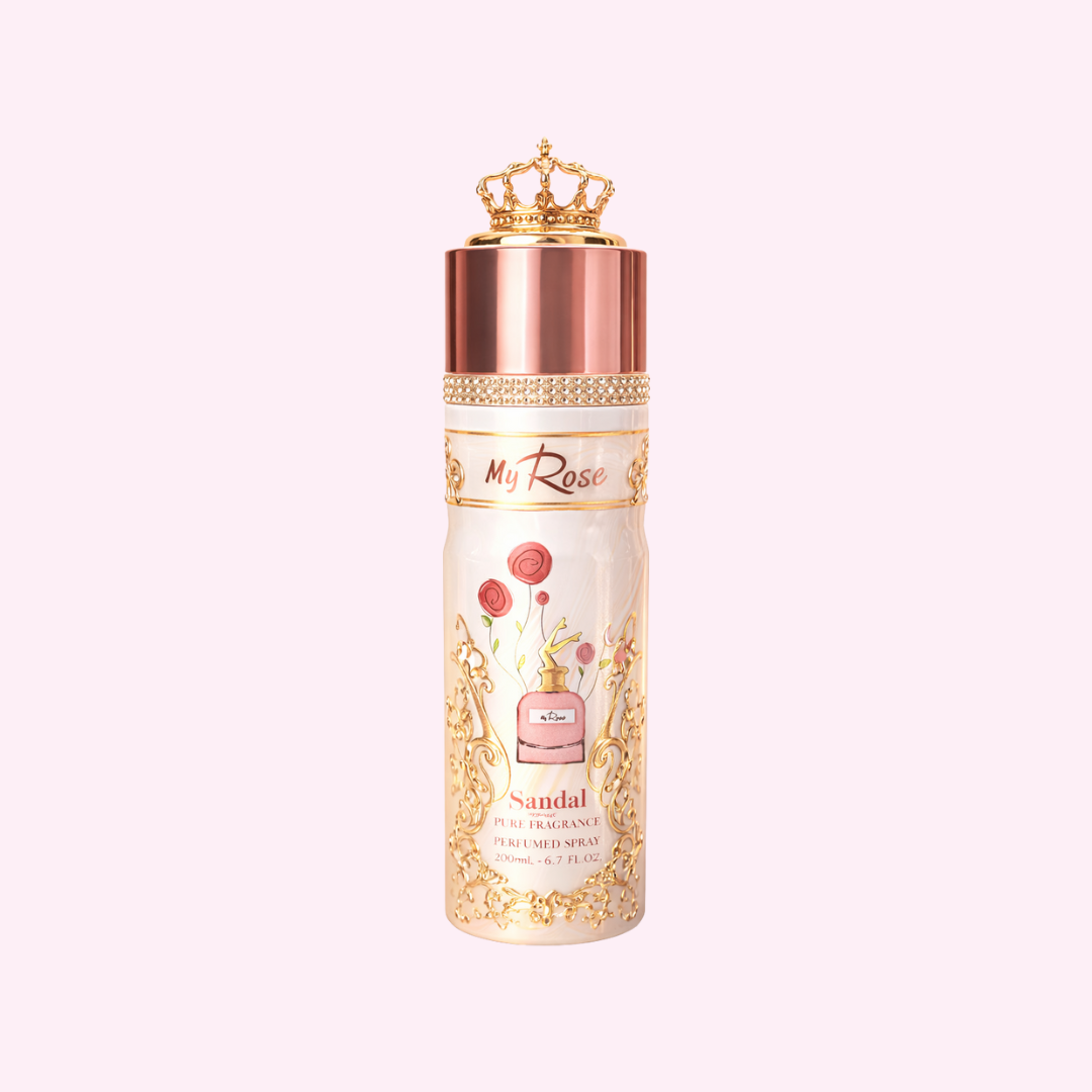 My Rose Sandal Body Spray For Women 200 Ml