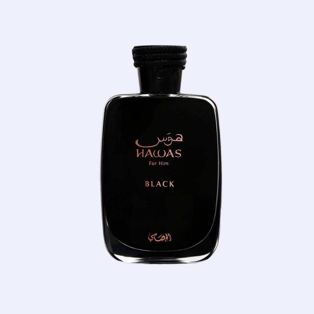 Rasasi Hawas Black Eau de Parfum Spray 3.4 oz