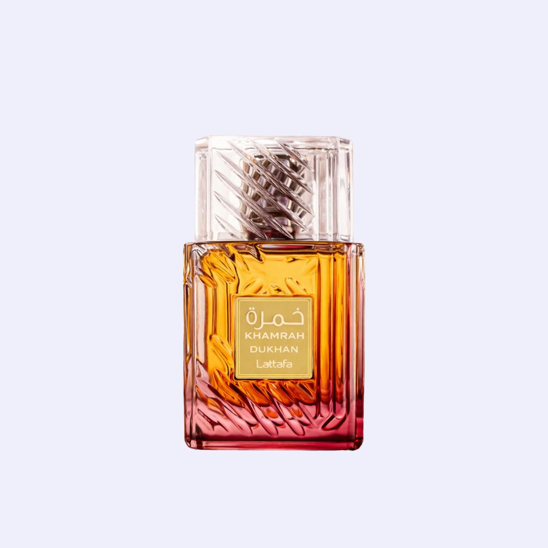 Lattafa Khamrah Dukhan by Lattafa Eau de Parfum Spray for Unisex 3.4 oz