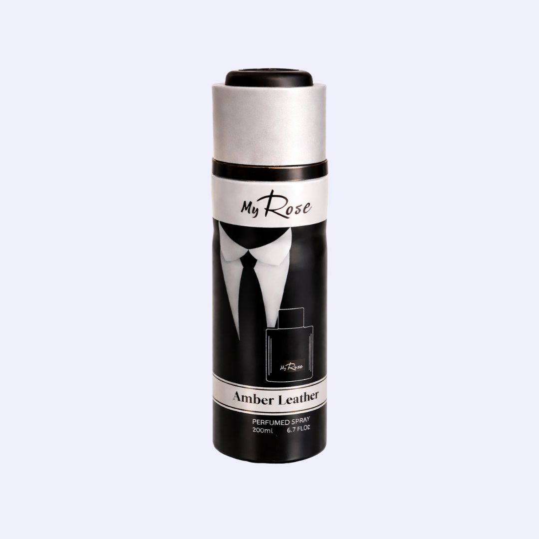 My Rose Amber Leather Body Spray For Men 200 Ml