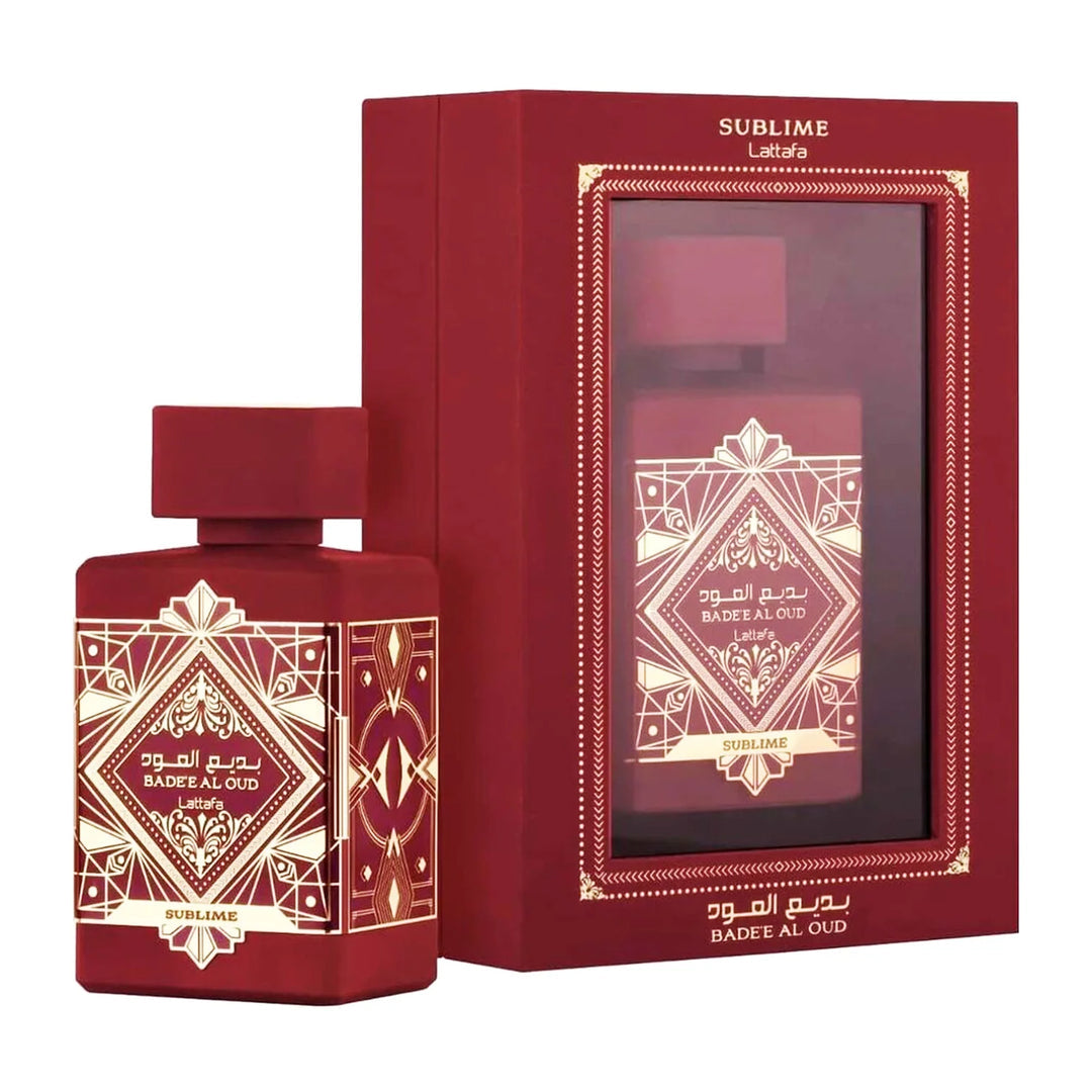Badee Al Oud Sublime for Unisex by Lattafa 3.4 oz