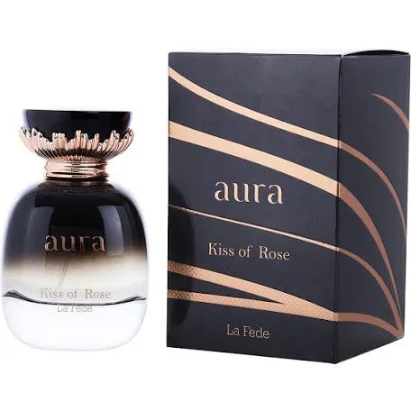 Khadlaj Aura Kiss Of Rose La Fede Perfume For Women 3.4 oz