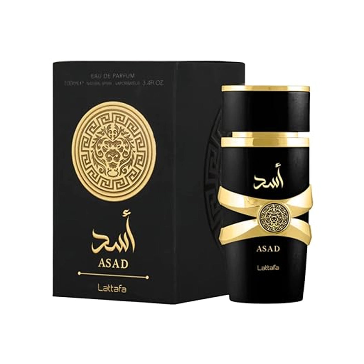 Lattafa Asad Eau de Parfum, 3.4 oz