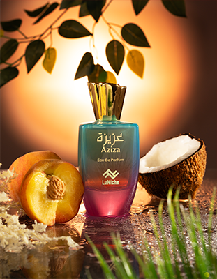 Luniche Aziza Eau de Parfum Arabic Perfume for Women 3.4 oz