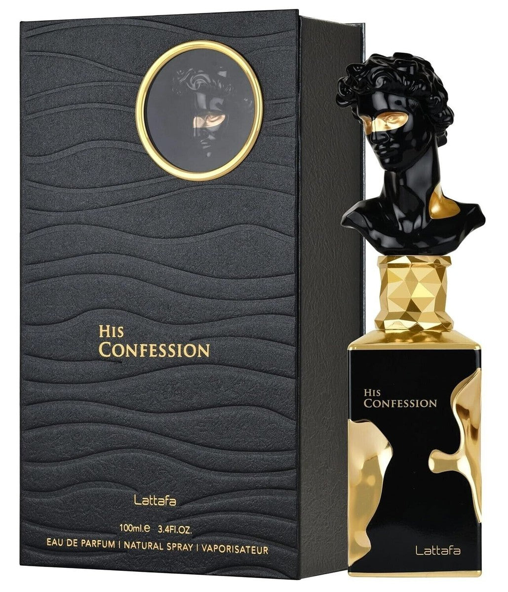 Lattafa His Confession Cologne for Men 3.4 oz
