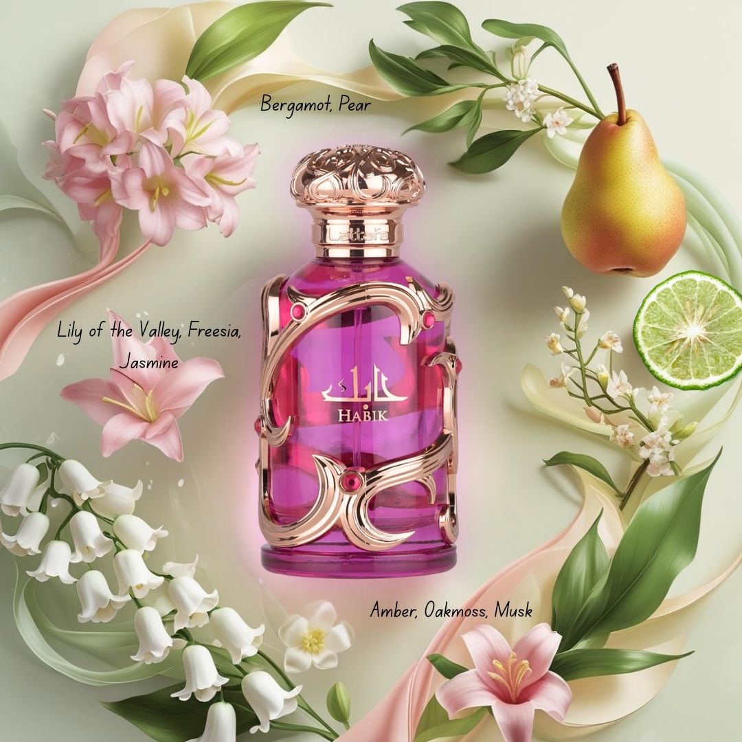 Habik by Lattafa Eau de Parfum Spray For Women 3.4 oz