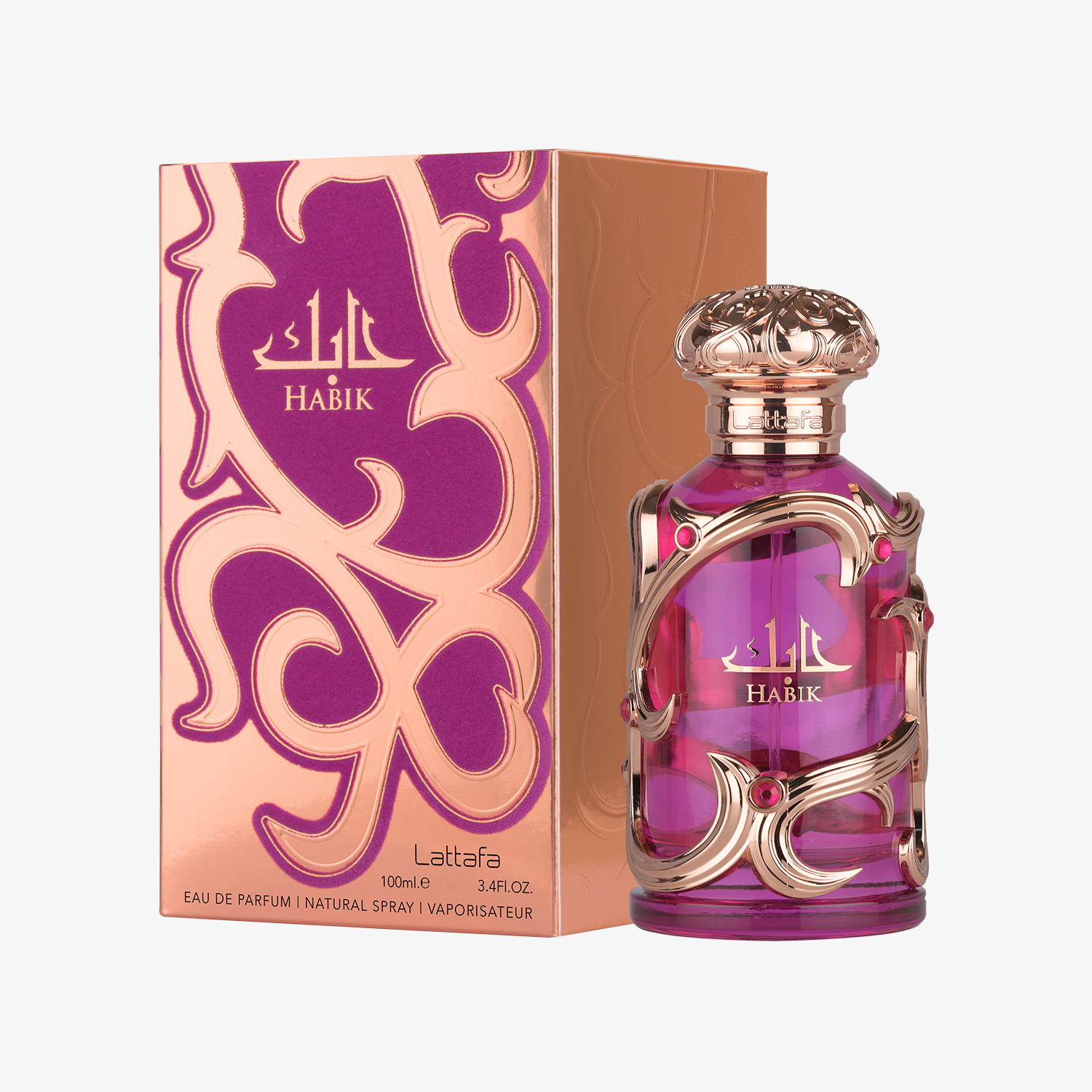 Habik by Lattafa Eau de Parfum Spray For Women 3.4 oz