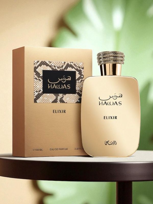 Hawas Elixir By Rasasi Eau De Parfum Spray For Men 3.4 oz