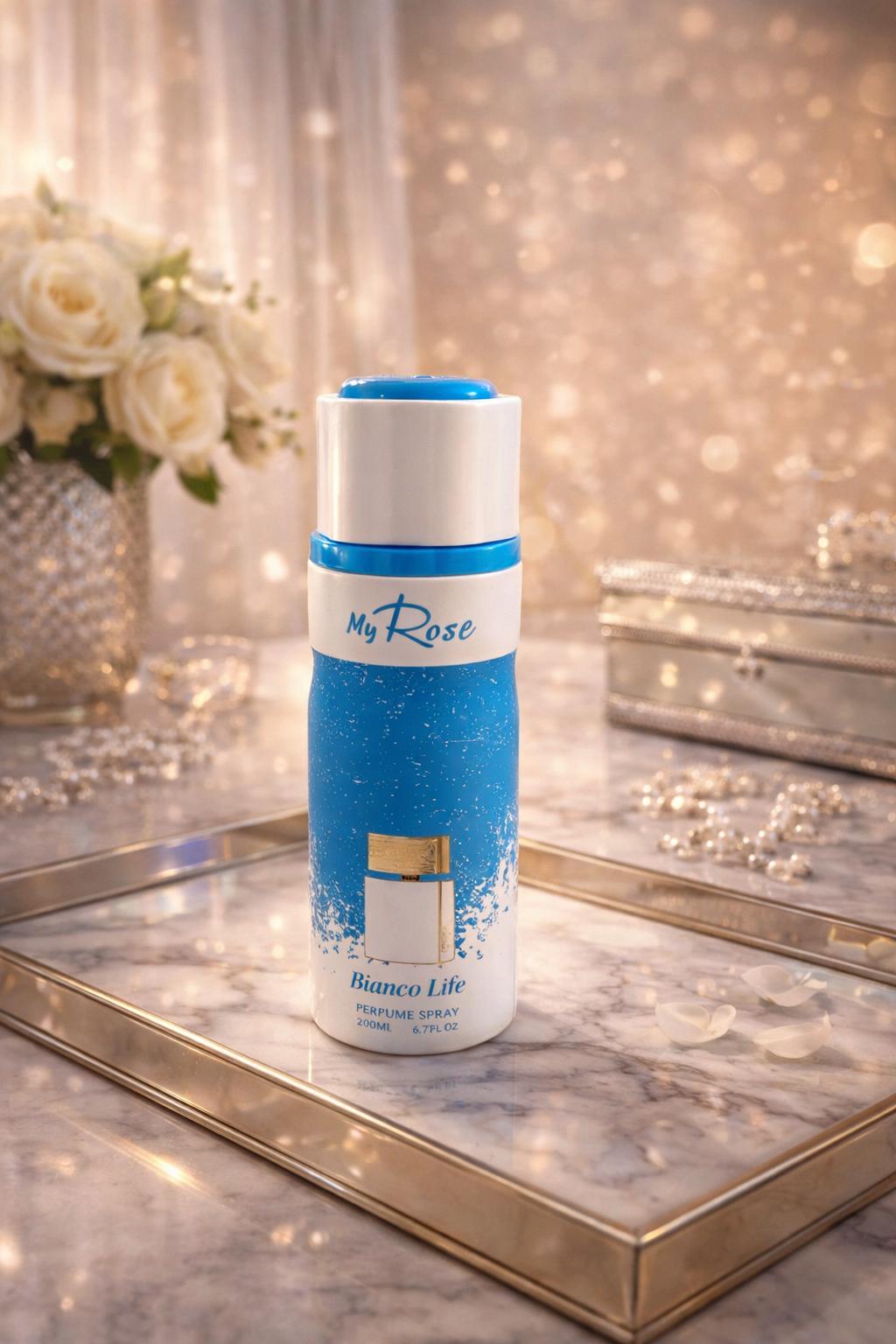 My Rose Bianco Life body Spray For Men 200 Ml