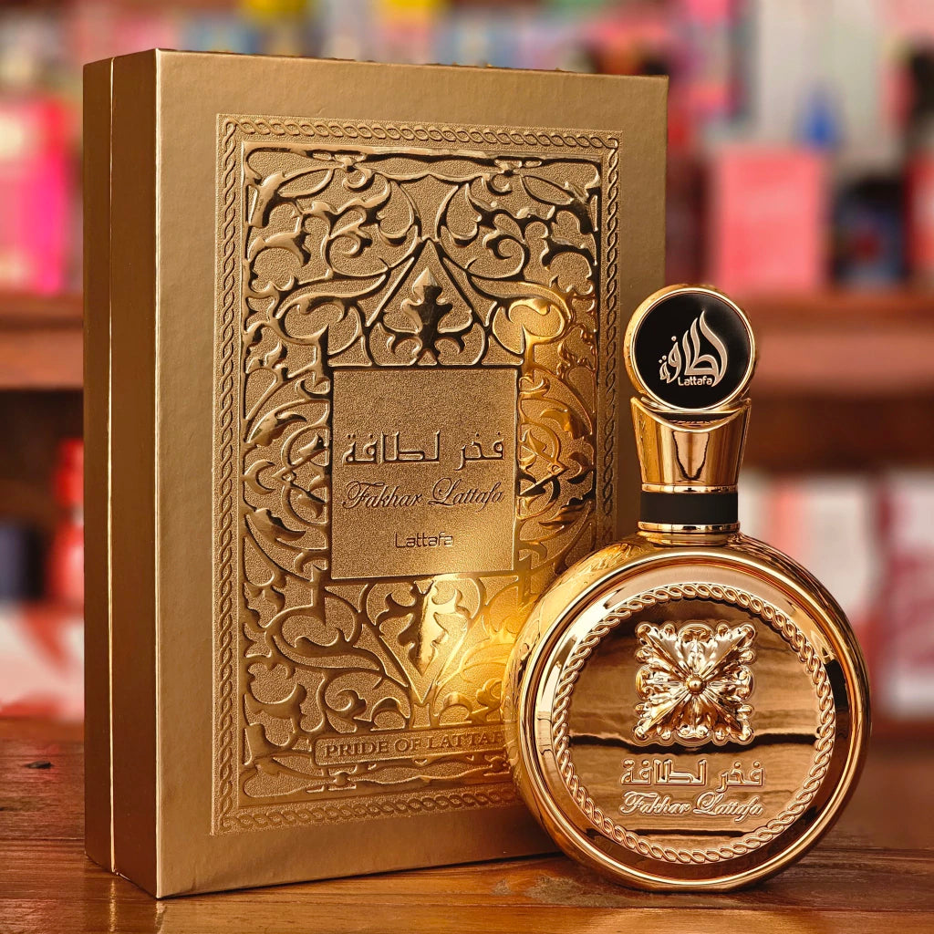 Lattafa Fakhar Gold EDP Extrait For Men 3.4 oz