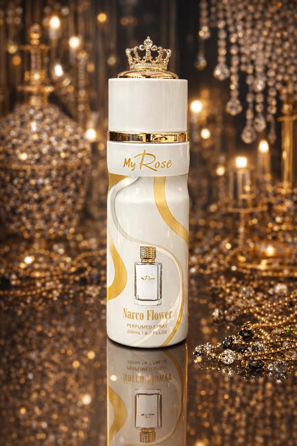 My Rose Narco Flower Body Spray For Women 200 Ml