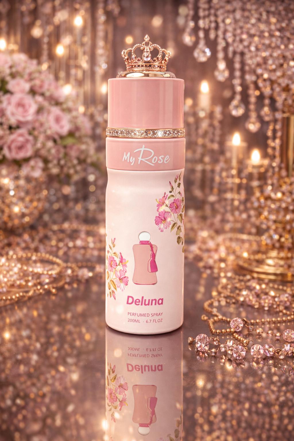 My Rose Deluna Body Spray For Women 200 Ml