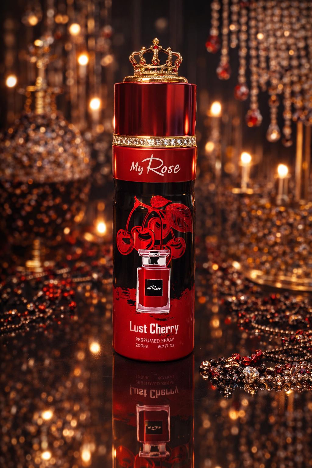 My Rose Lust Cherry Body Spray For Women 200 Ml
